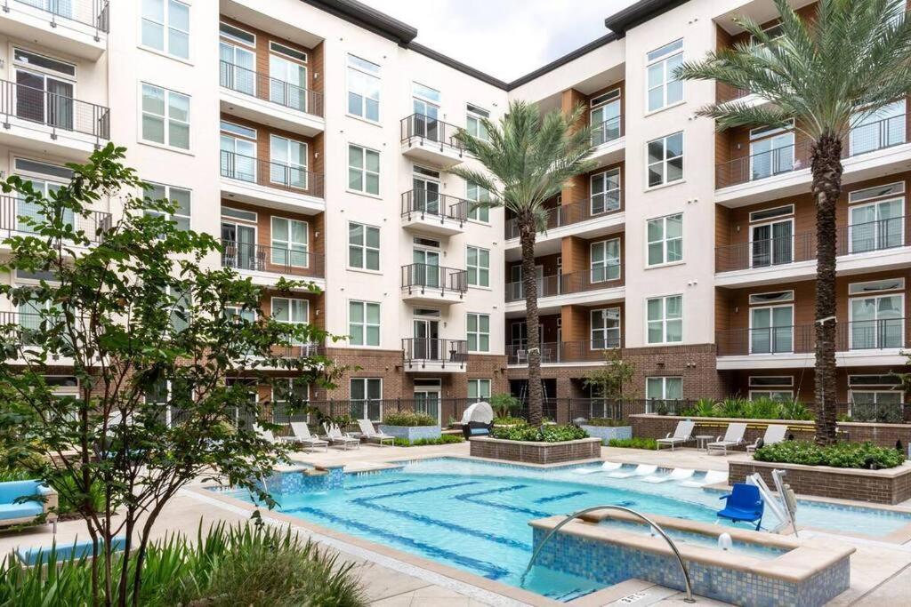 Luxury Apartment Close To Everything W Free Parking 5 Houston Bagian luar foto