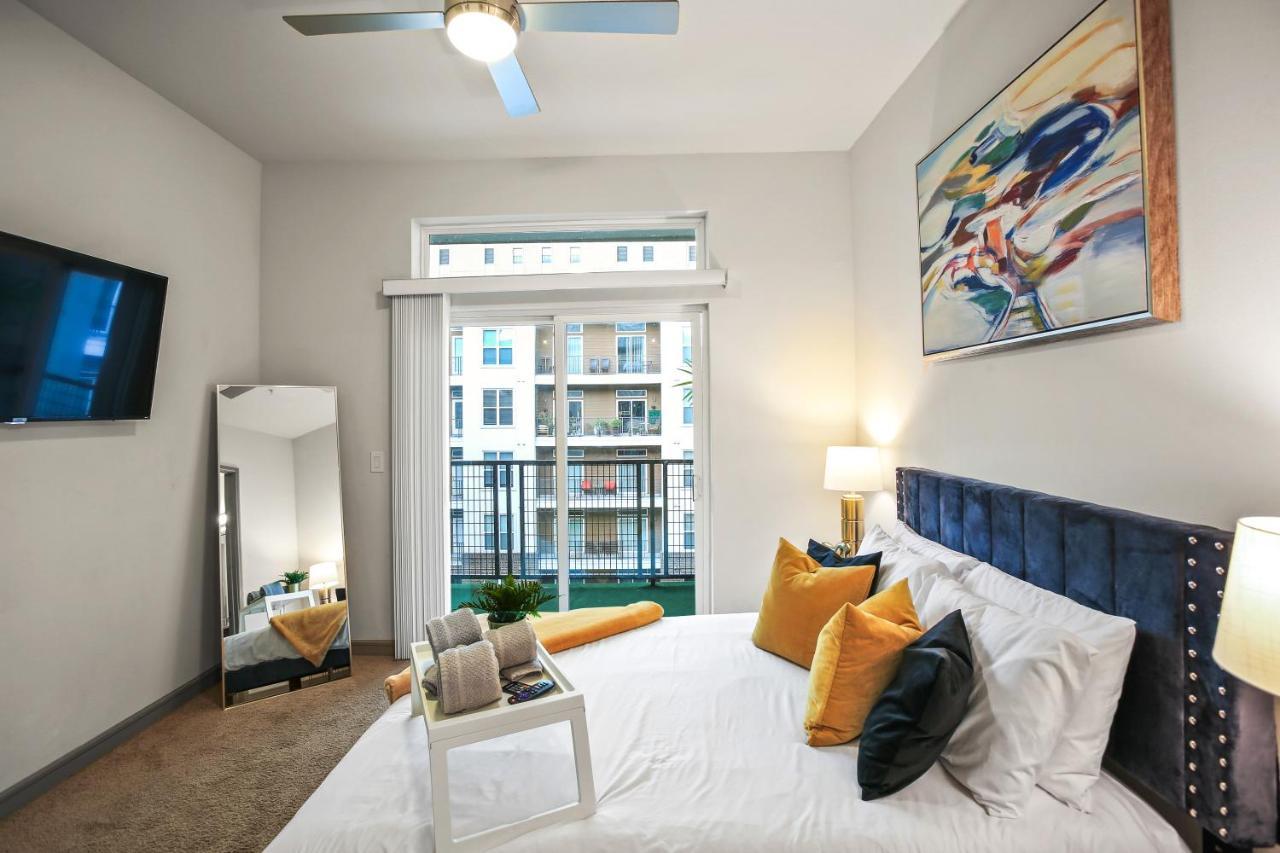 Luxury Apartment Close To Everything W Free Parking 5 Houston Bagian luar foto